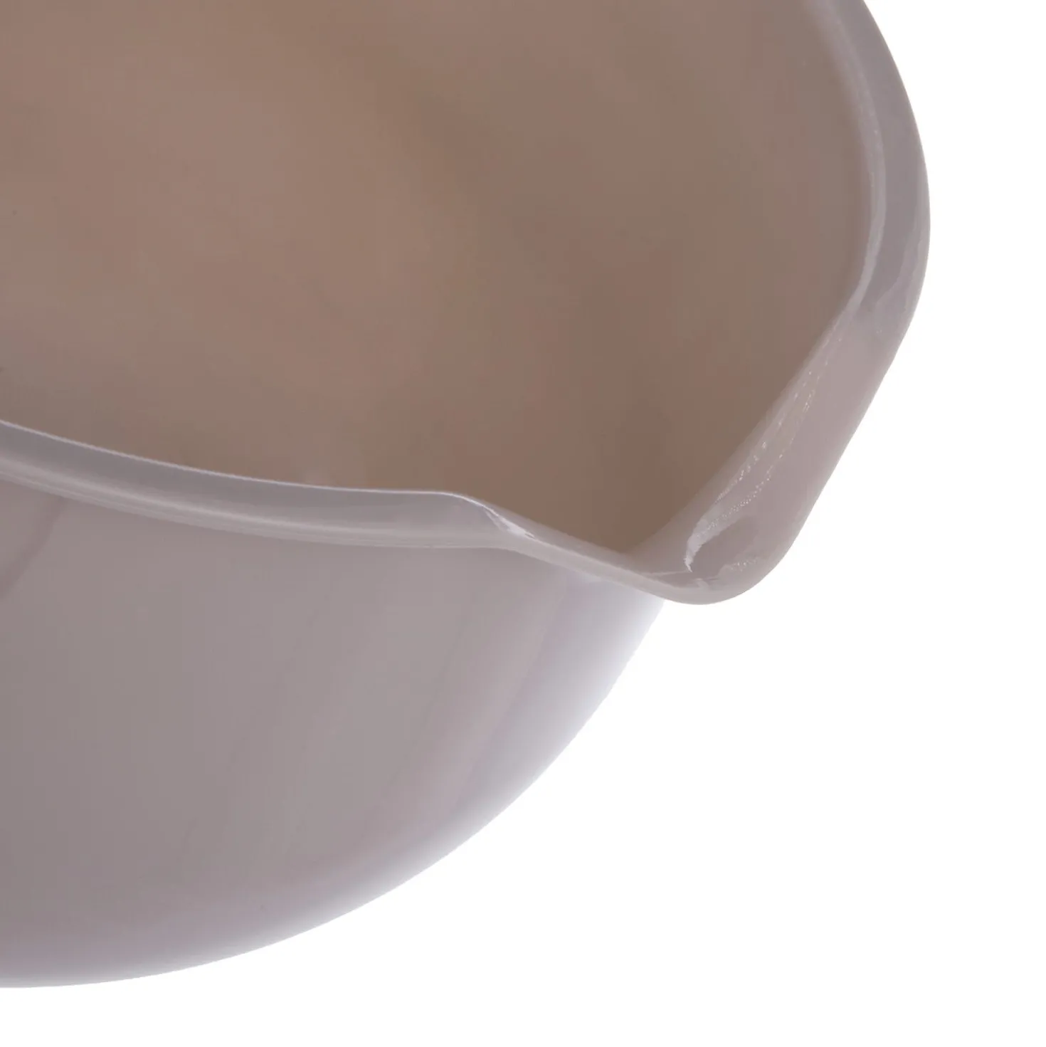 Ciotole impilabili taupe e bianco