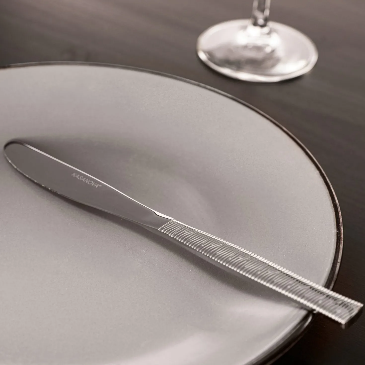 Coltello Lignes in acciaio inox