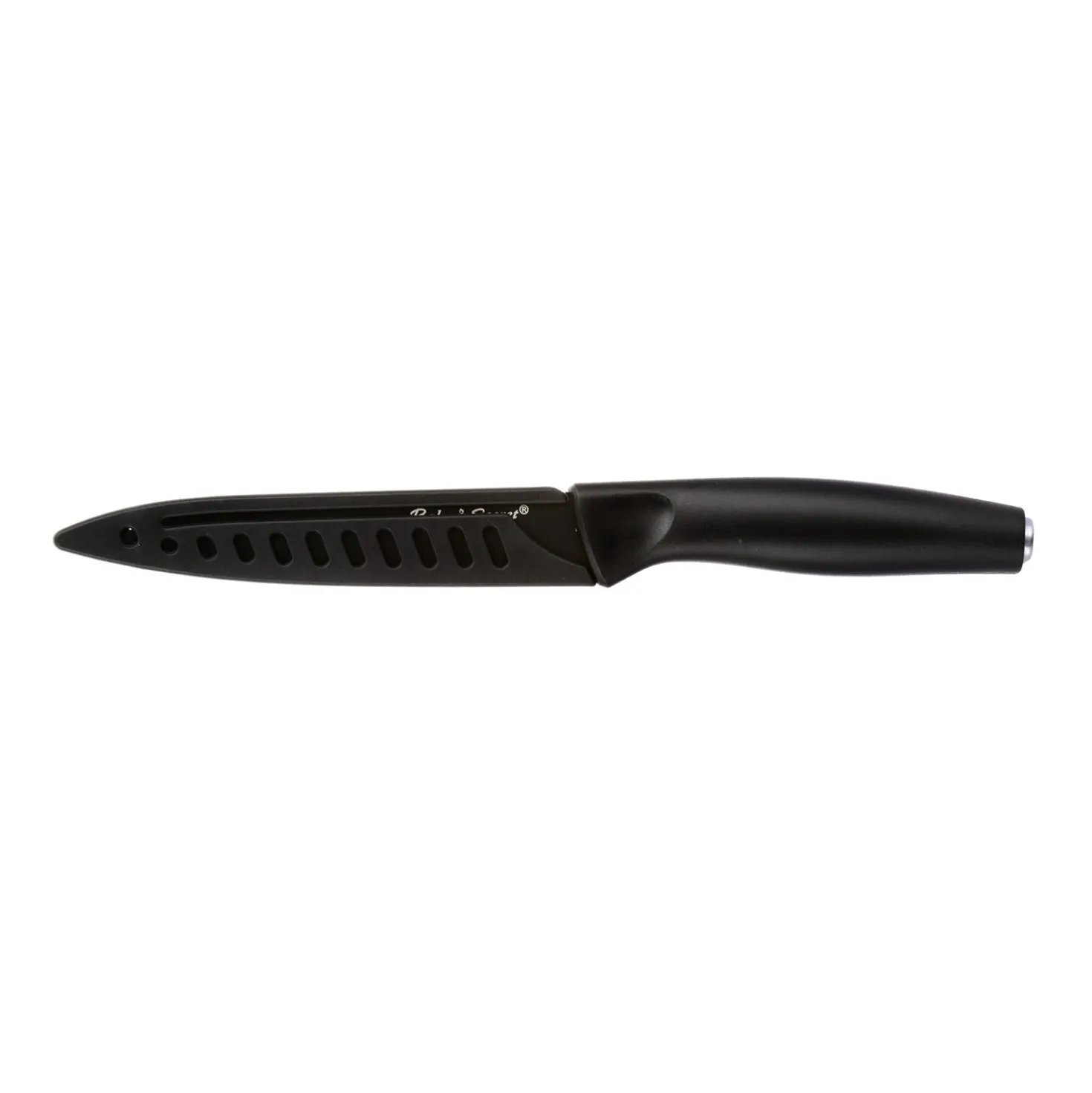 Coltello spelucchino con coprilama 13 cm in acciaio inox Baker's Secret