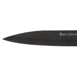 Coltello spelucchino con coprilama 13 cm in acciaio inox Baker's Secret