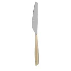 Coltello tavola sfuso grigio in acciaio inox Silhouette