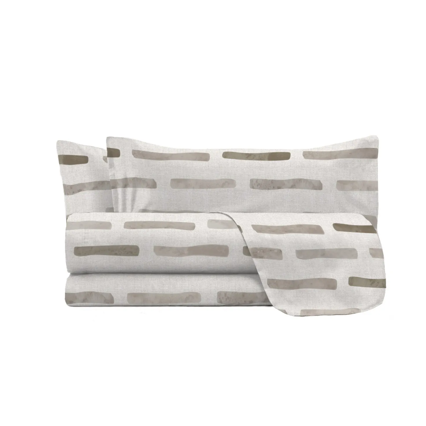 Completo letto Karma 2 piazze fun tortora Datex