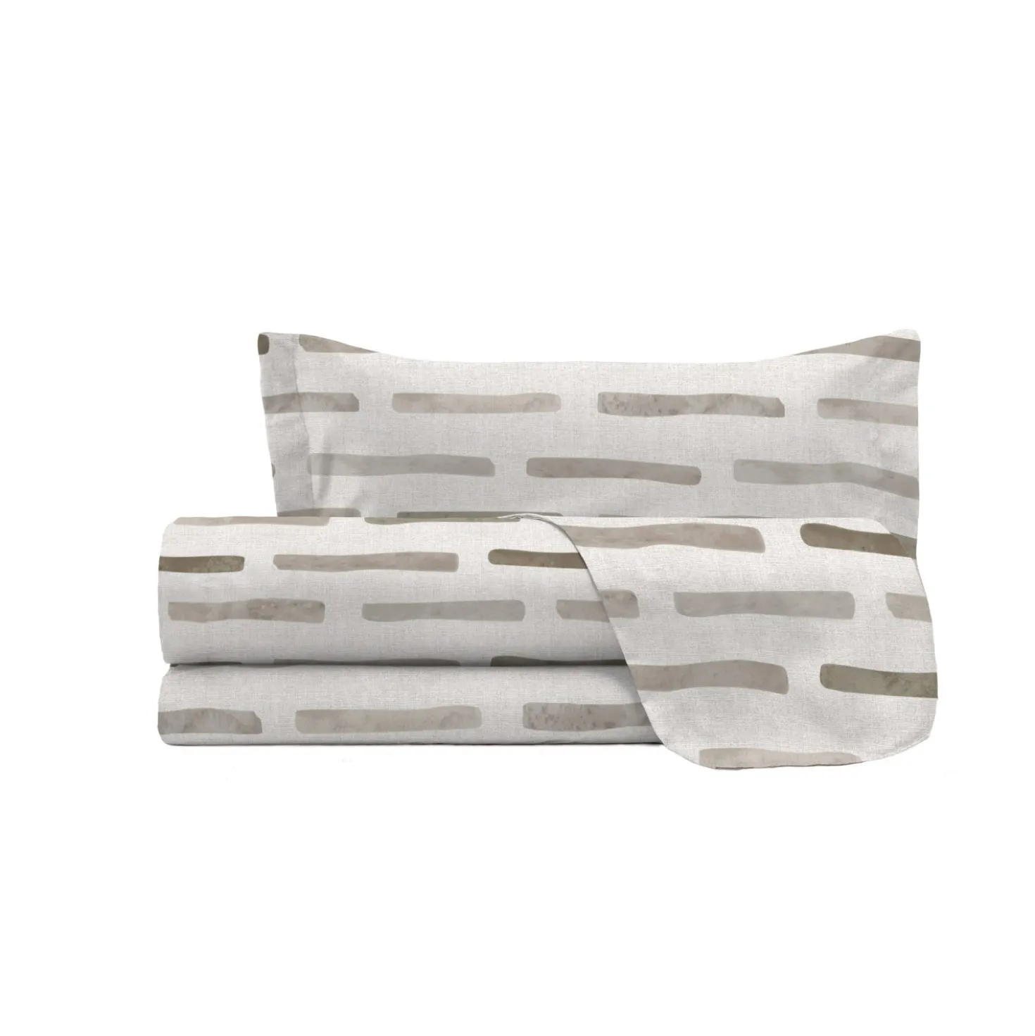 Completo letto Karma singolo fun tortora Datex
