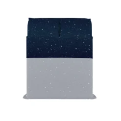 Completo letto matrimoniale blu stelle Stars Datex