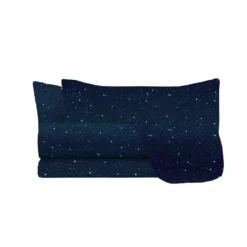Completo letto matrimoniale blu stelle Stars Datex