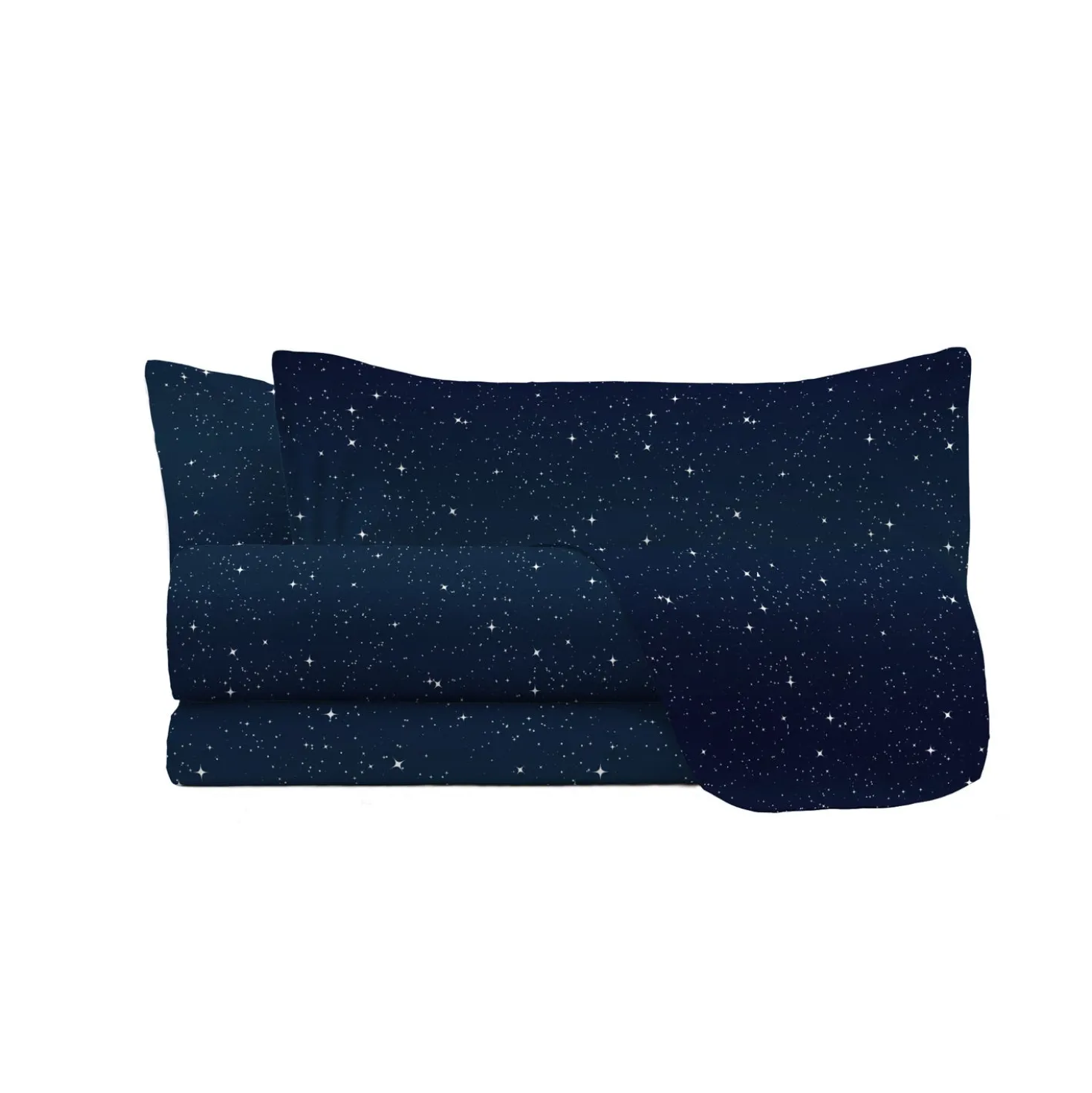 Completo letto matrimoniale blu stelle Stars Datex