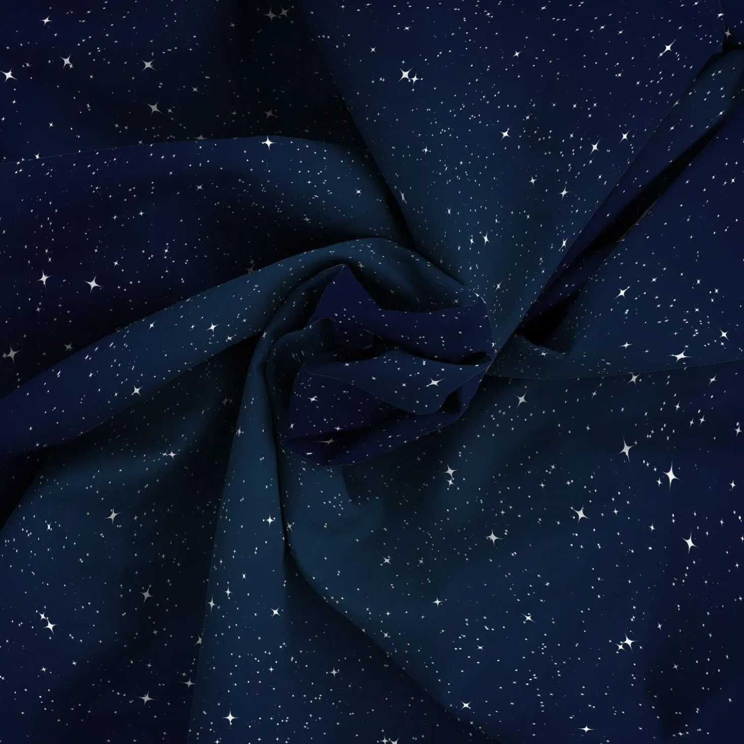 Completo letto matrimoniale blu stelle Stars Datex