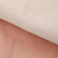 Completo letto matrimoniale cotone cipria Nicoletta