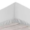 Completo letto matrimoniale cotone grigio chiaro Nicoletta