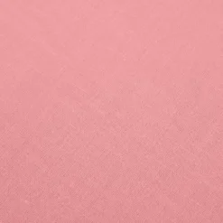 Completo letto matrimoniale cotone rosa tinta unita