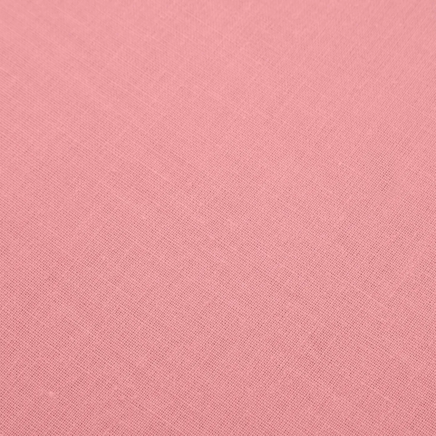 Completo letto matrimoniale cotone rosa tinta unita