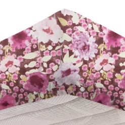Completo letto matrimoniale floreale
