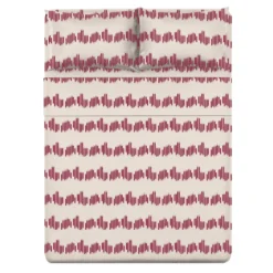 Completo letto matrimoniale geometrie blordeaux cotone