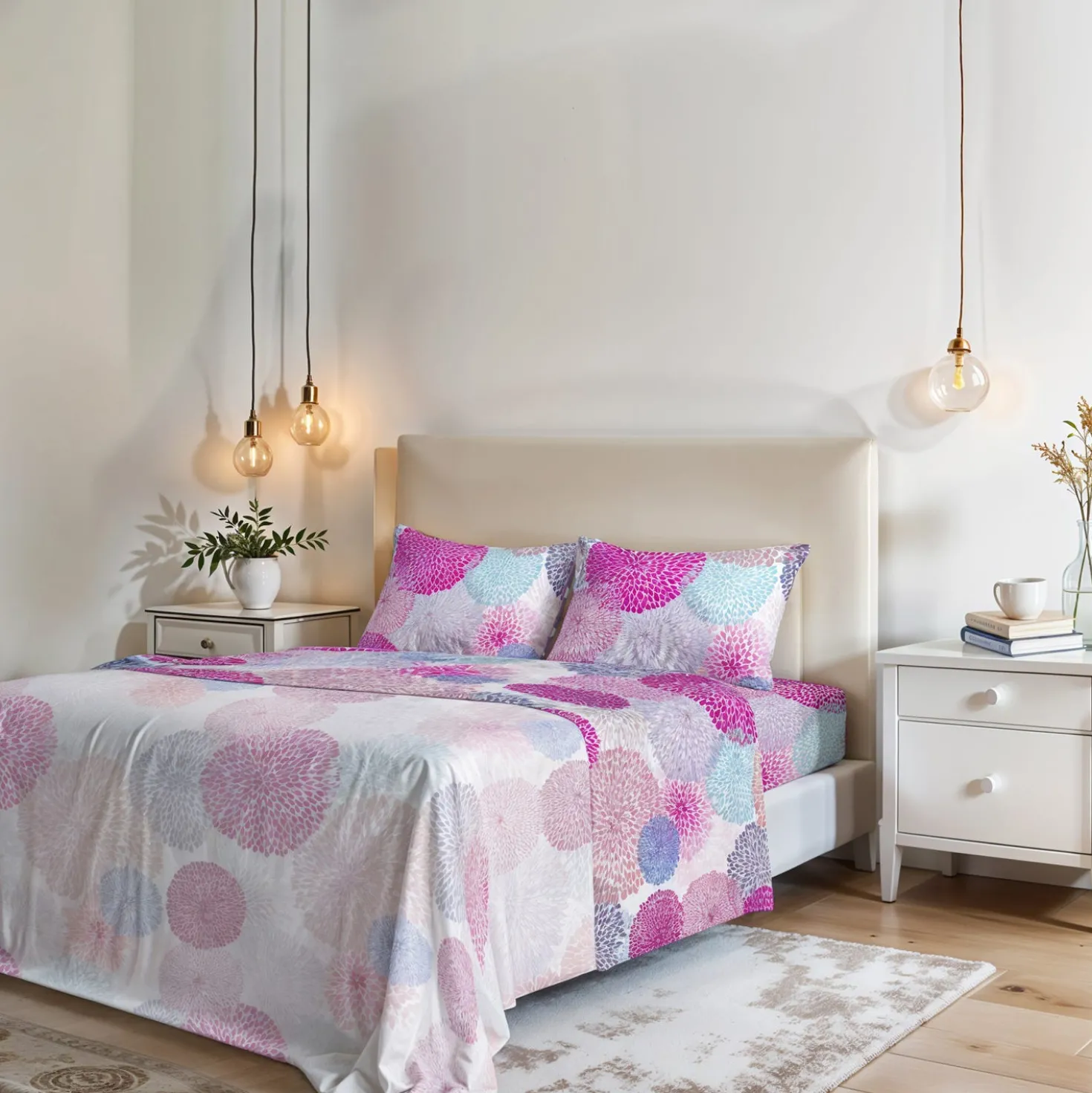 Completo letto matrimoniale Soffioni Datex