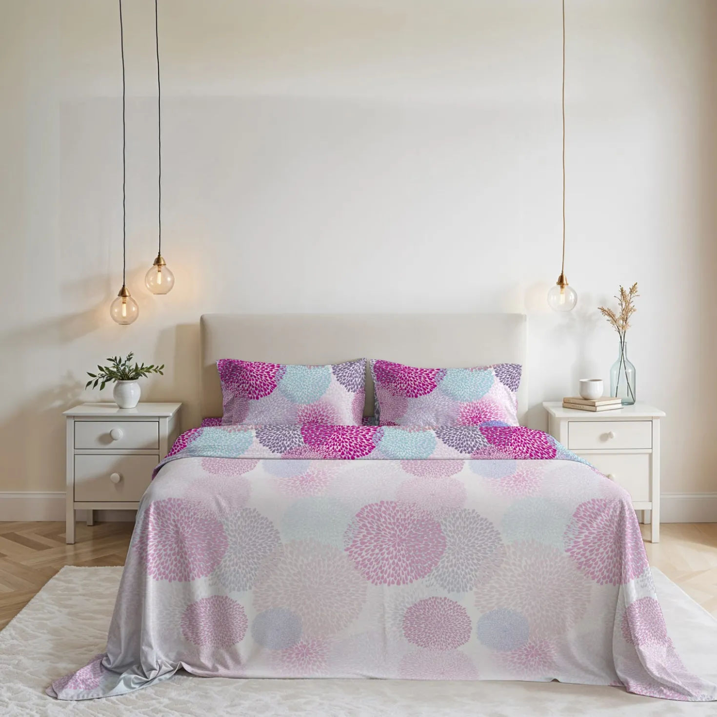 Completo letto matrimoniale Soffioni Datex