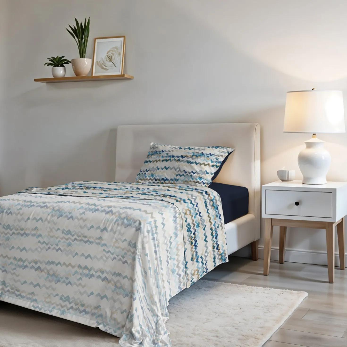 Completo letto 1 piazza e mezza Modern sky Datex
