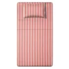 Completo letto 1 piazza e mezza righe corallo