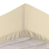 Completo letto 1 piazza e mezza tinta unita beige