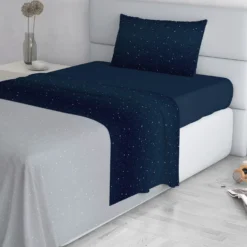 Completo letto singolo blu stelle Stars Datex