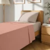 Completo letto singolo cotone cipria Nicoletta