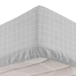 Completo letto singolo cotone Exel grigio