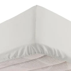 Completo letto singolo cotone righe grigio