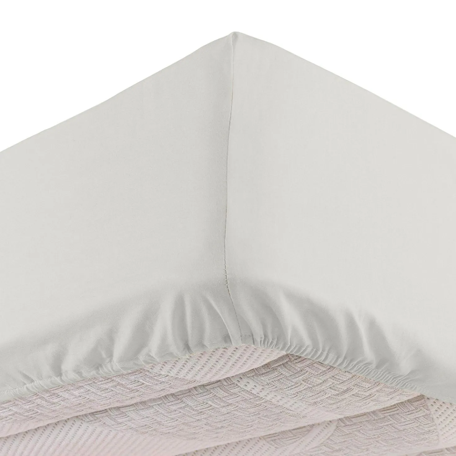 Completo letto singolo cotone righe grigio