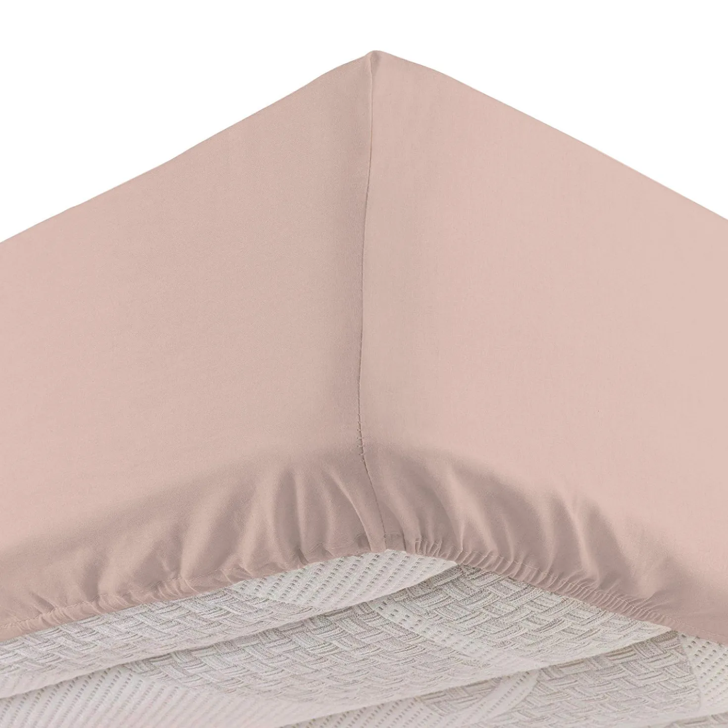 Completo letto singolo cotone righe rosa