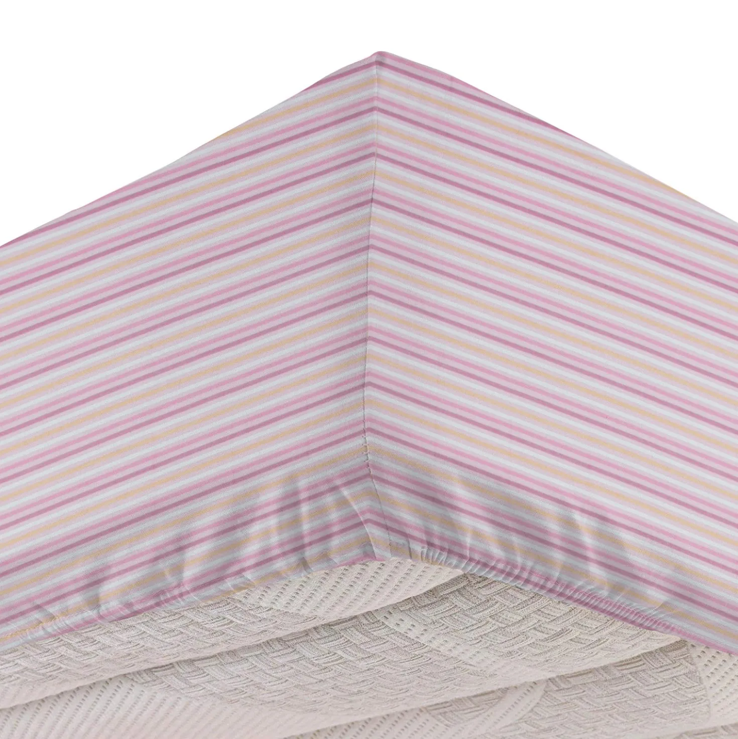 Completo letto una piazza e mezza stampa fiorellini rosa