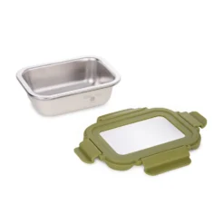 Contenitore alimentare 420 ml acciaio inox verde