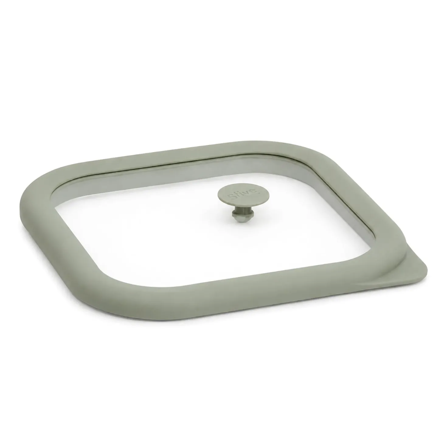 Contenitore alimentare quadrato vetro 1,35 L Siliglass