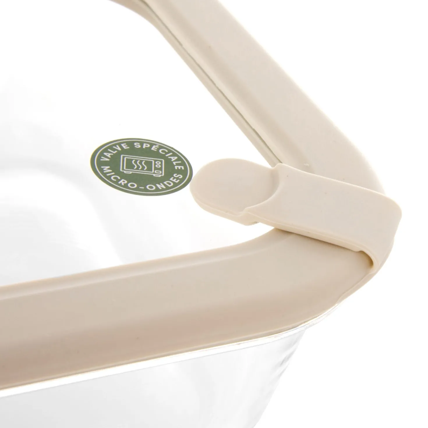 Contenitore alimentare quadrato vetro 800 ml Sileat