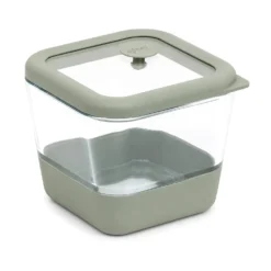 Contenitore alimentare quadrato vetro 500 ml Siliglass