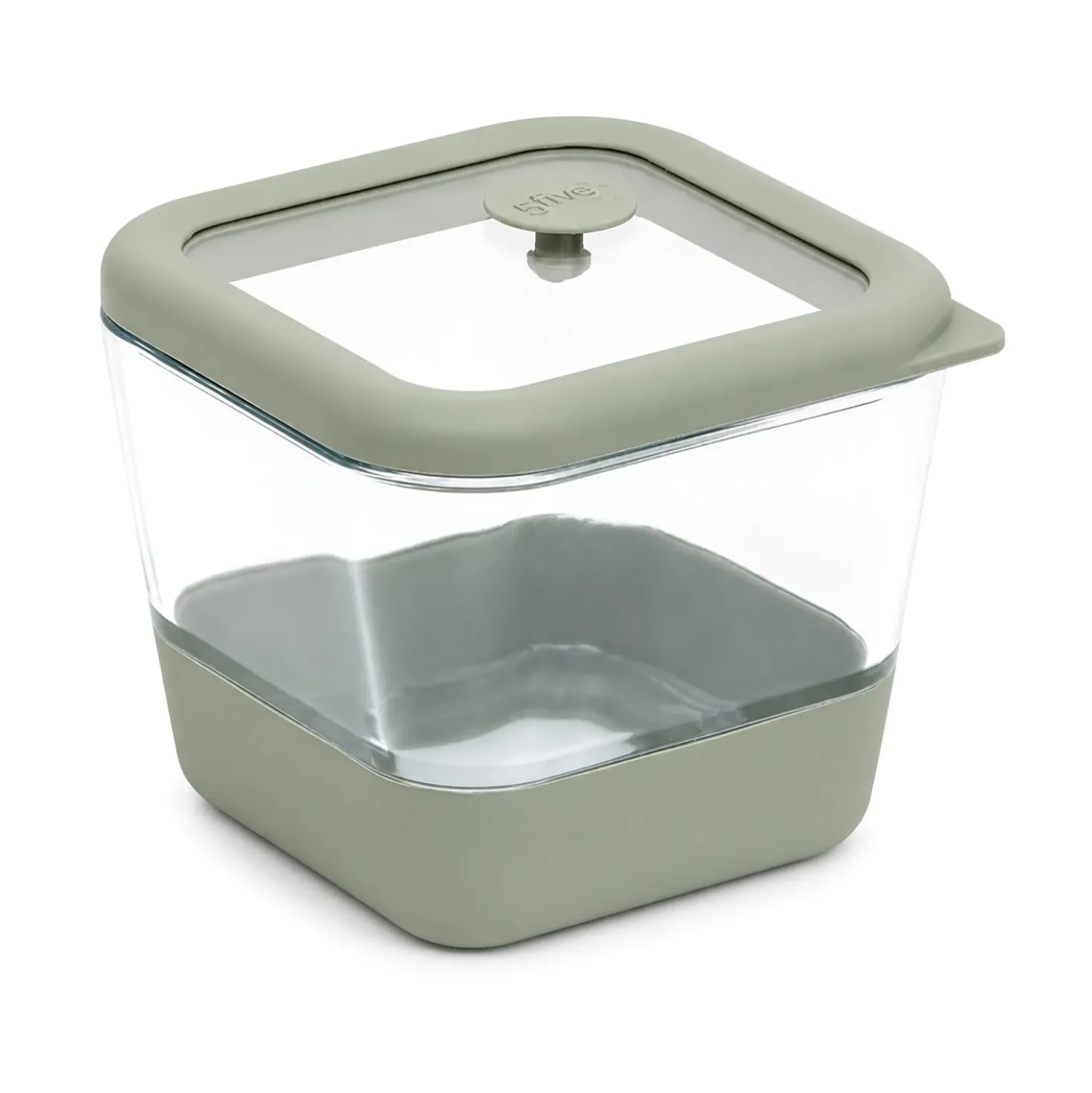 Contenitore alimentare quadrato vetro 500 ml Siliglass
