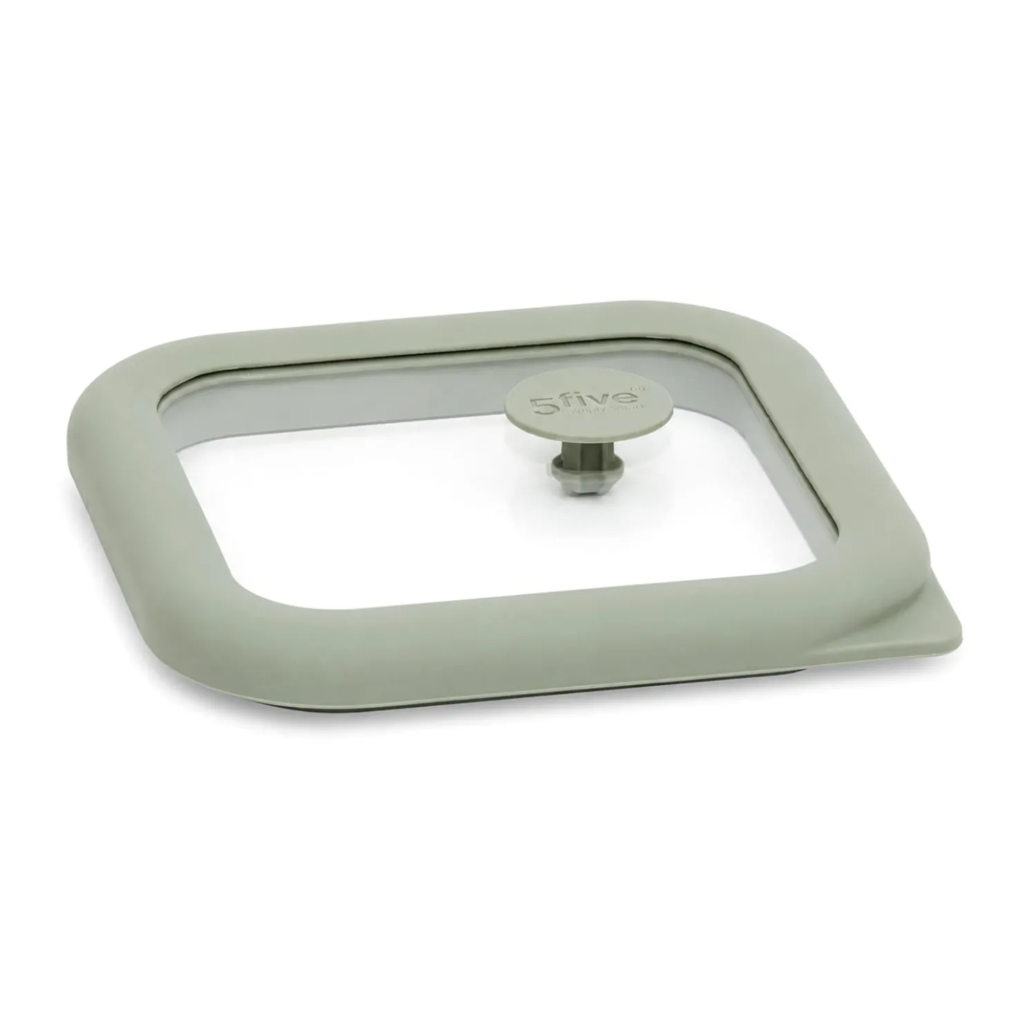 Contenitore alimentare quadrato vetro 500 ml Siliglass