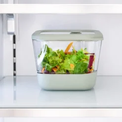 Contenitore alimentare quadrato vetro 800 ml Siliglass