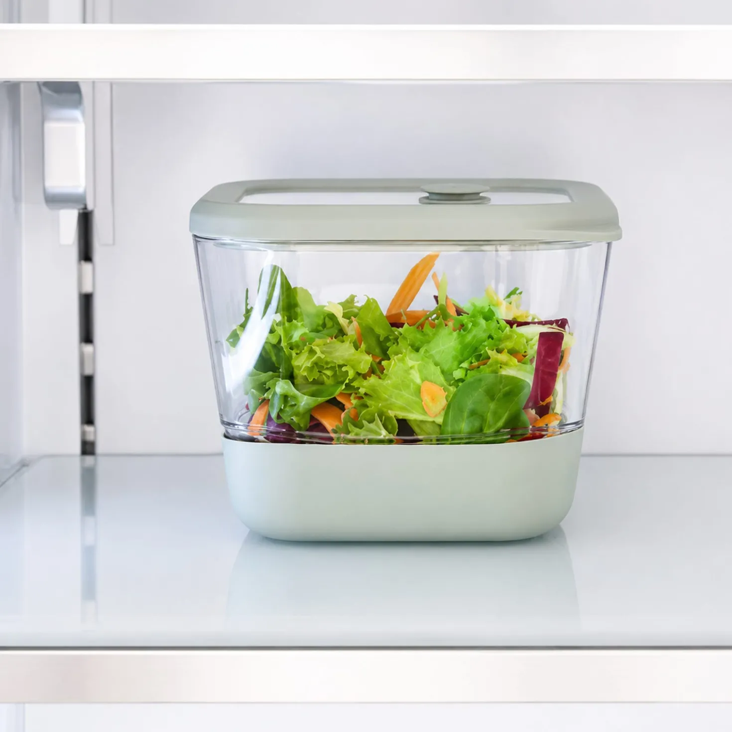 Contenitore alimentare quadrato vetro 800 ml Siliglass