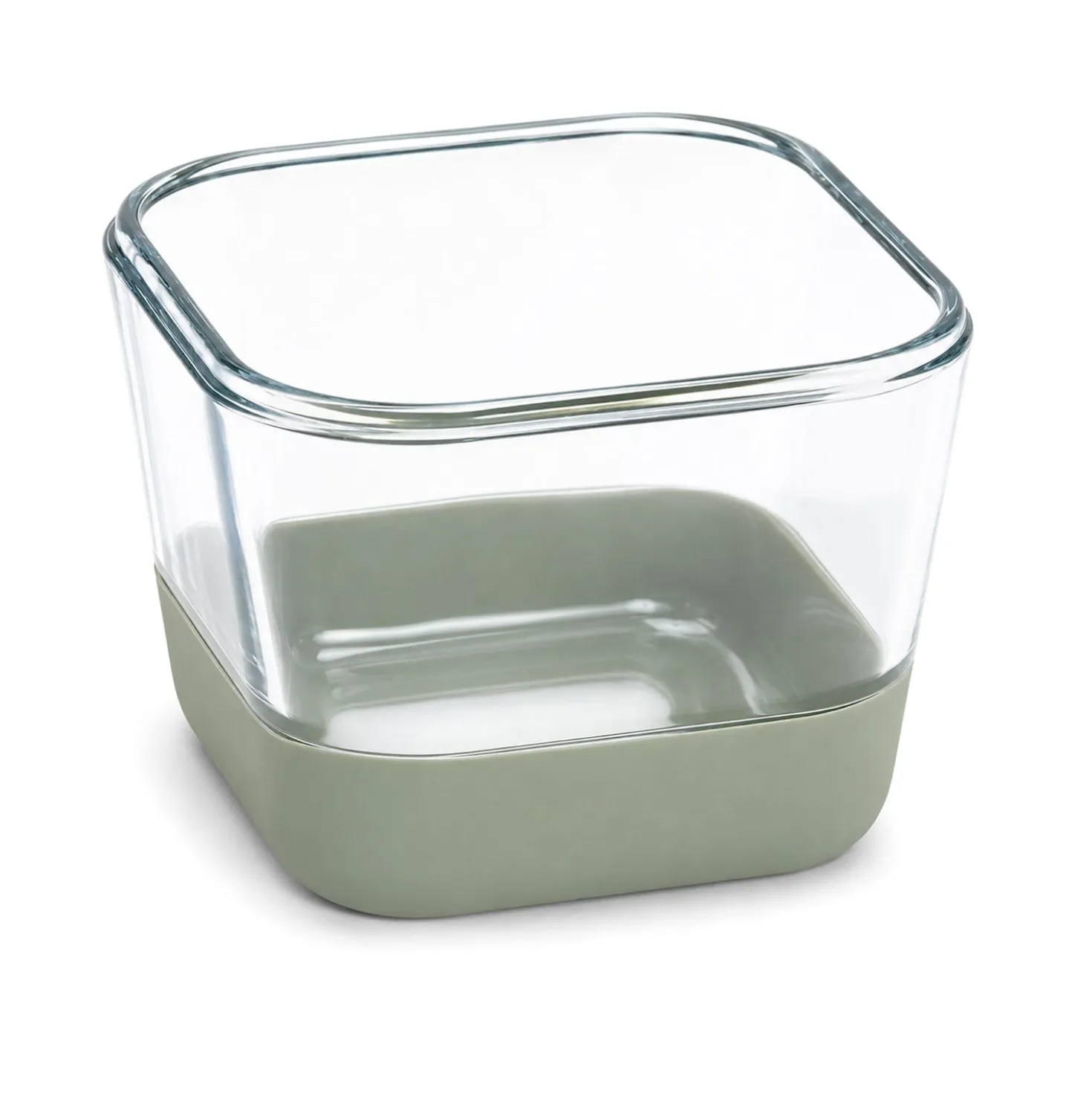 Contenitore alimentare quadrato vetro 800 ml Siliglass