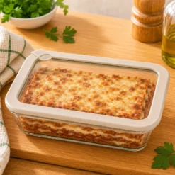 Contenitore alimentare vetro 1,3 L Sileat