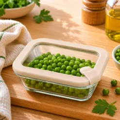 Contenitore alimentare vetro 370 ml Sileat