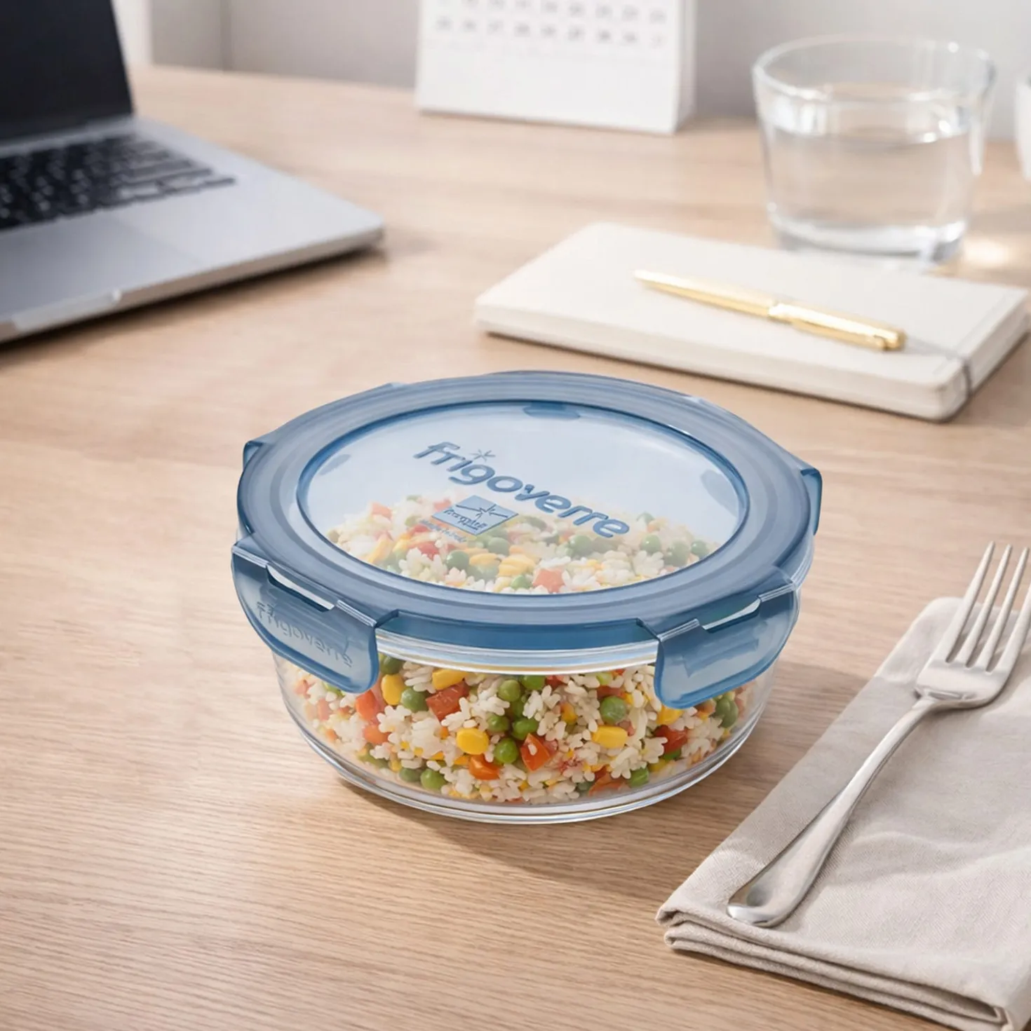 Contenitore in vetro 14 cm Frigoverre Evolution Bormioli