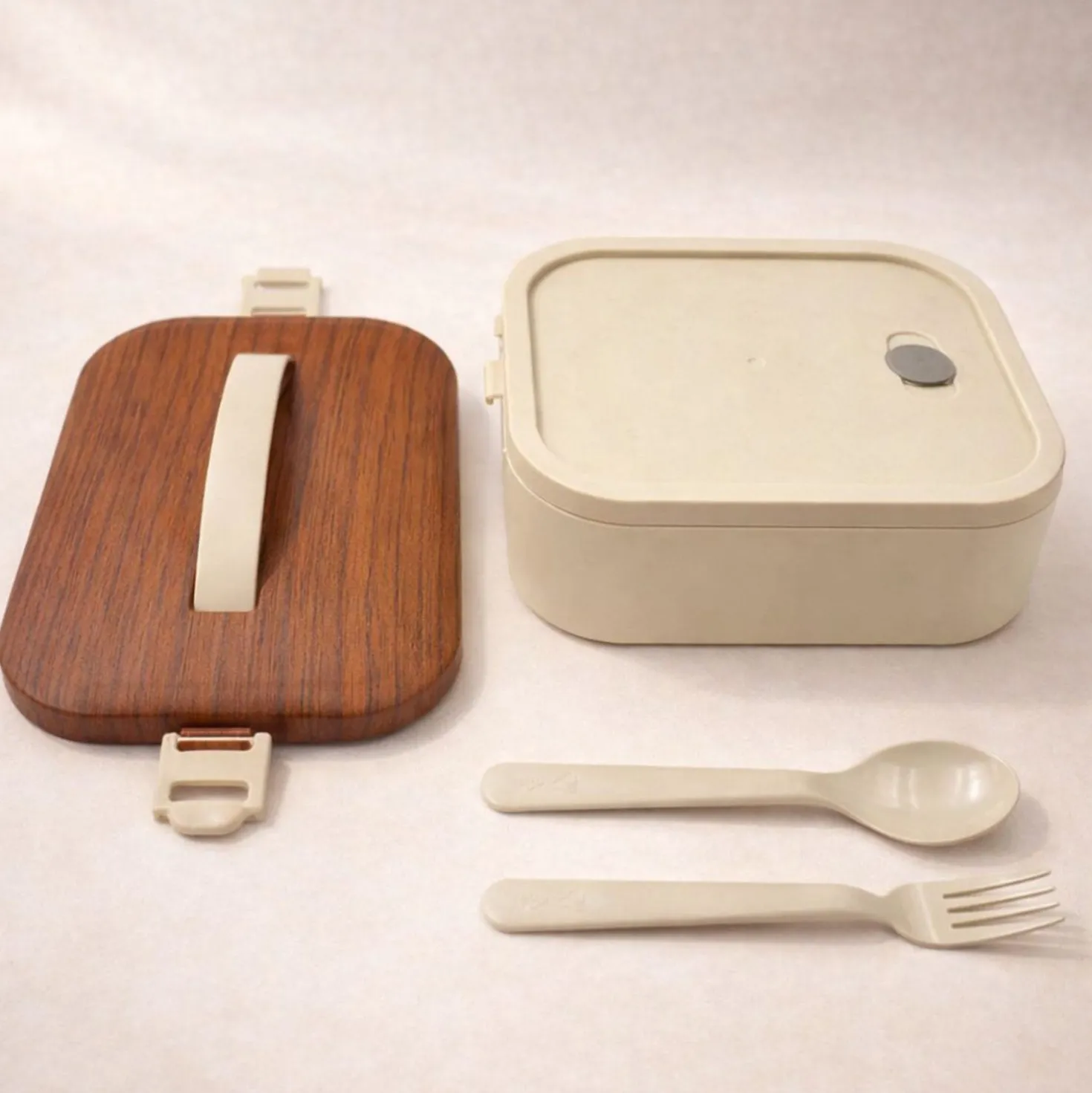 Contenitore lunch box crema