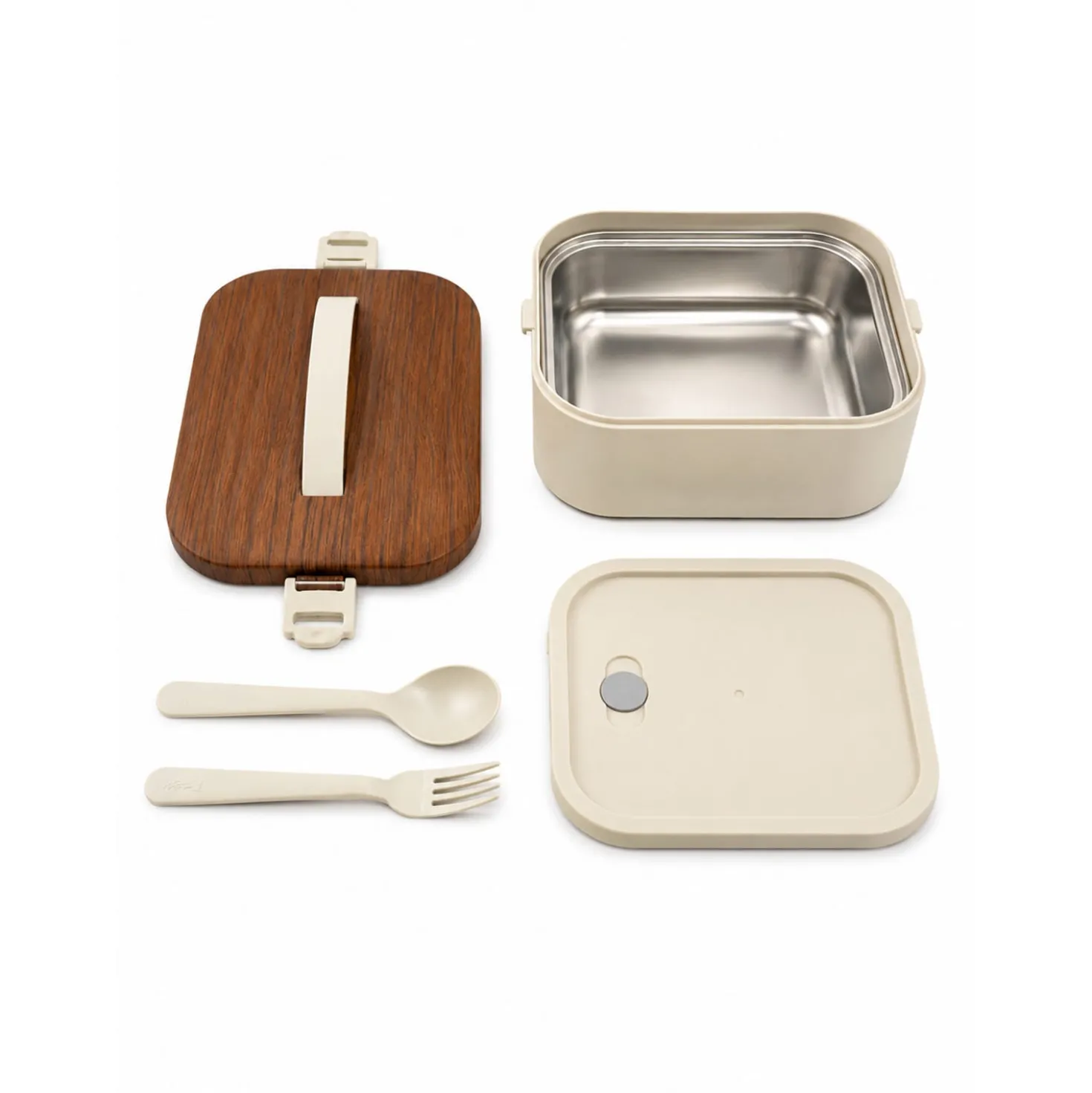 Contenitore lunch box crema