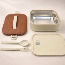 Contenitore lunch box crema