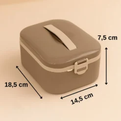 Contenitore lunch box grigio