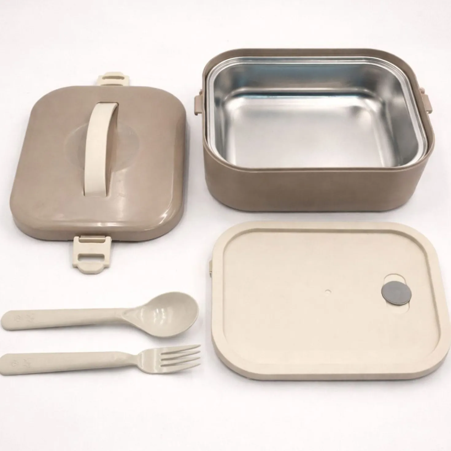 Contenitore lunch box grigio