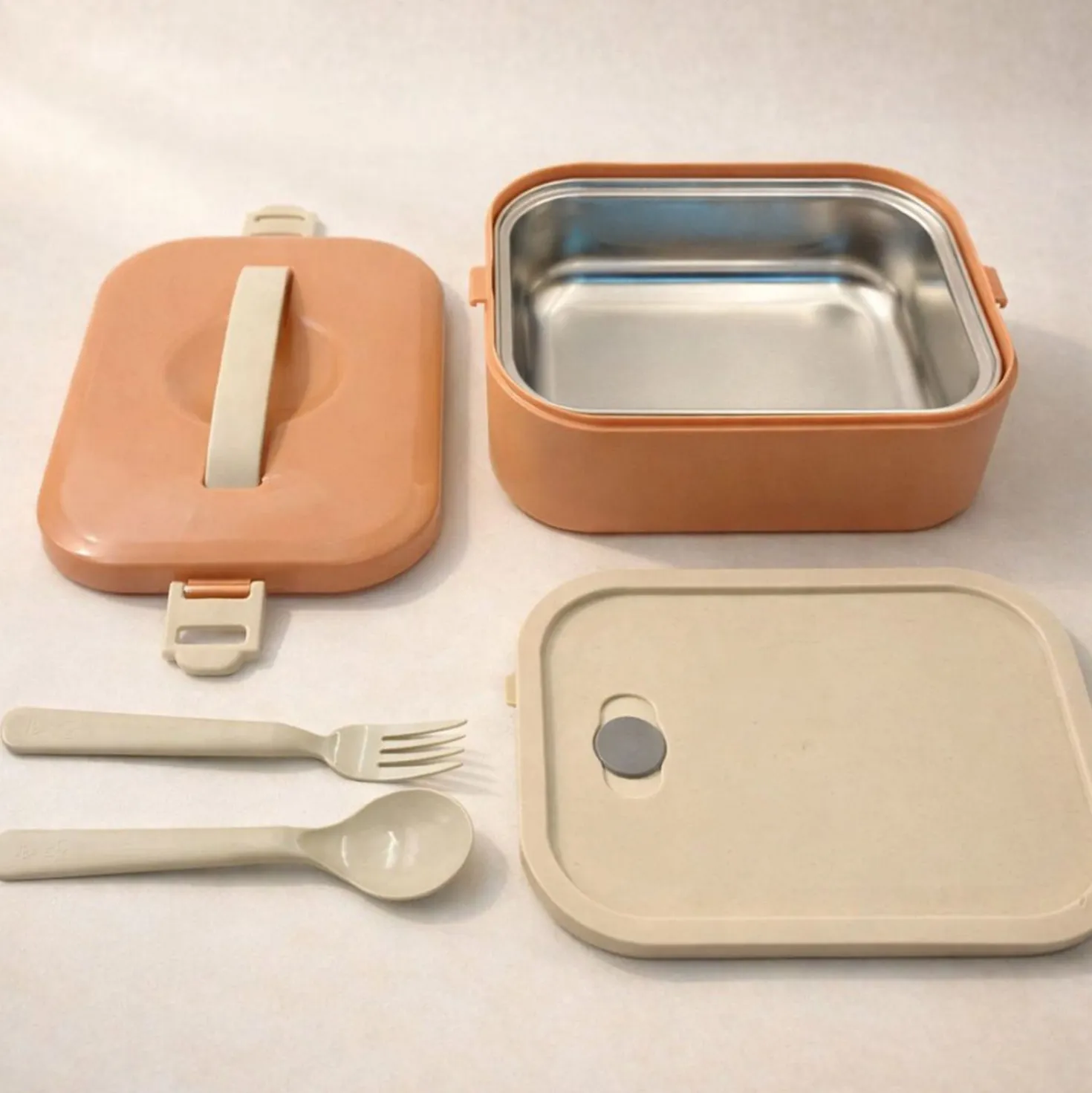 Contenitore lunch box rosa
