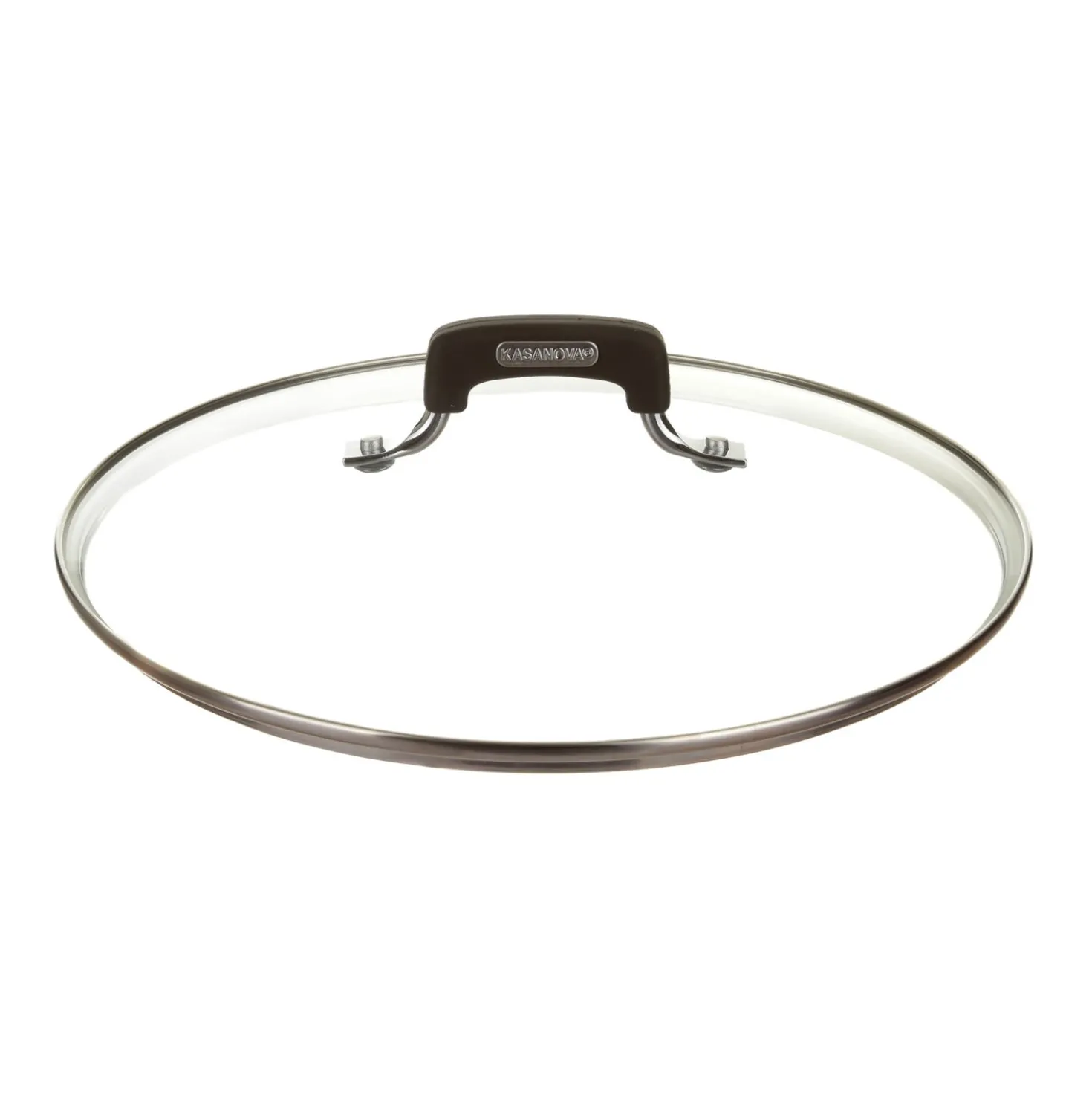Coperchio 28 cm in vetro temperato New Petra Dark