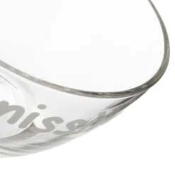 Coppetta vetro scritta Buonissimo 680 ml