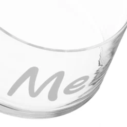 Coppetta vetro scritta Try me 460 ml